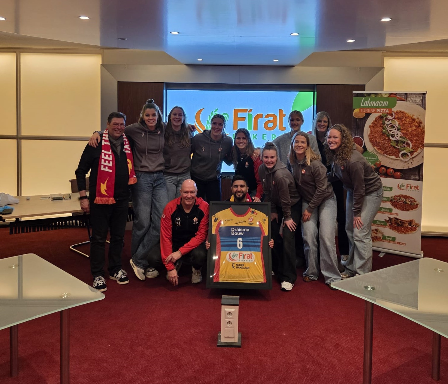 Fırat Bakery verlengt sponsoring van Draisma Dynamo D1